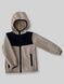 Куртка "Softshell" Бежевая с черным Decoza Moms (KSoft104-SHh2-SHh1) 104 см