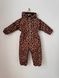 Демисезонный комбинезон "Гепардовый принт" Decoza Moms (demik7480-OP305-pl016) 74-80 см 2