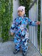 Зимний комбинезон "Бабочки" Decoza Moms (zimk7480-OP130-pl017) 74-80