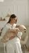 Зимний комбинезон с закрытыми ножками "Бежевый" Decoza Moms (zimakomb03-PM009) 56-62 см 4