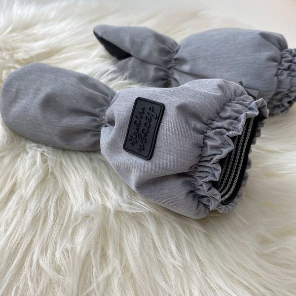 Дитячі зимові краги "Сірий" Decoza Moms (Krag1-O045) Розмір 1