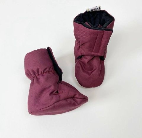 Зимові пінетки "Бордо" Decoza Moms (pinetki13-O104-pl016)