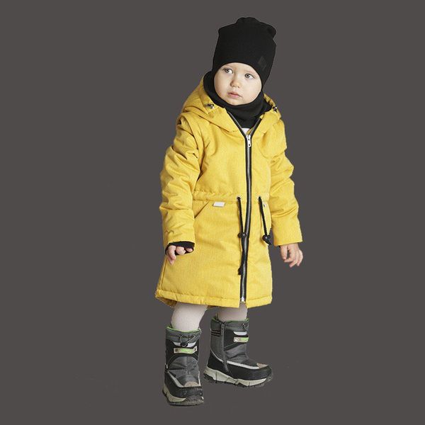 Демі парка Гірчиця DINO 80-86 см Decoza Moms (parka8086-O056-pl016SHP)