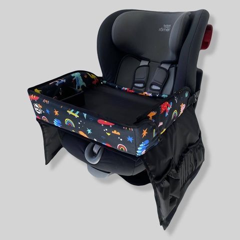 Автостолик "Діно на скейтах" Decoza Moms (AST-OP129)
