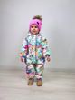 Зимний комбинезон "Папоротник арктика" Decoza Moms (zimk98104-OP303-pl04) 98-104 см