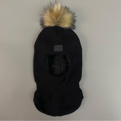 Зимова шапка-шолом "Чорний" Decoza moms (zimSHL4850-AK01) zimSHL4850-AK01 фото