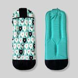 Хлопковый матрасик латекс "Мишки и бирюза" Decoza Moms (MatsL3080-RR3) 30х80 см
